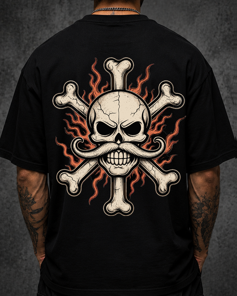 Deadly Skull oversized T-Shirt