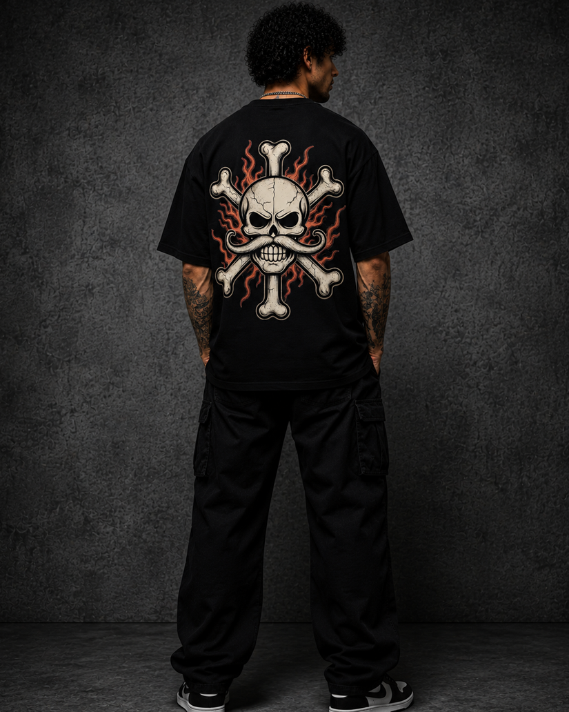 Deadly Skull oversized T-Shirt