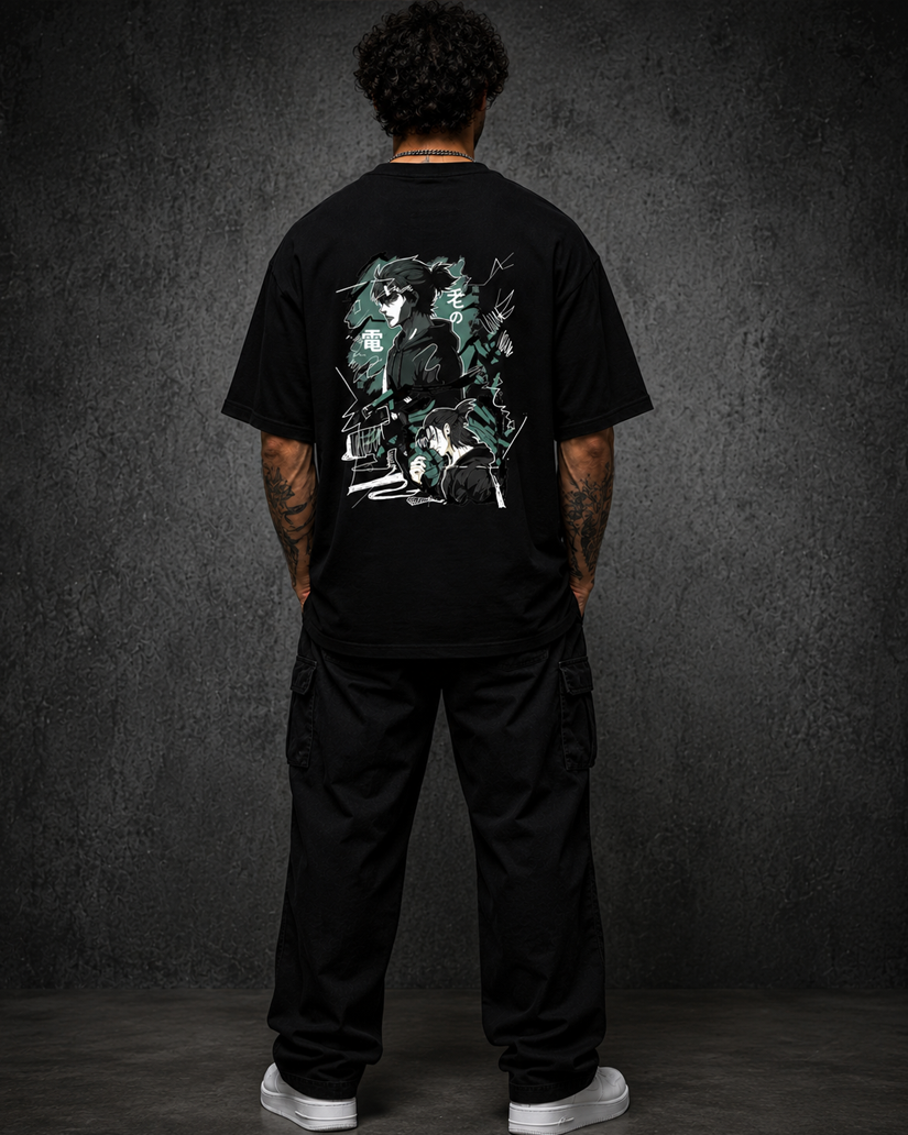 Eren Anime Oversized T-Shirt