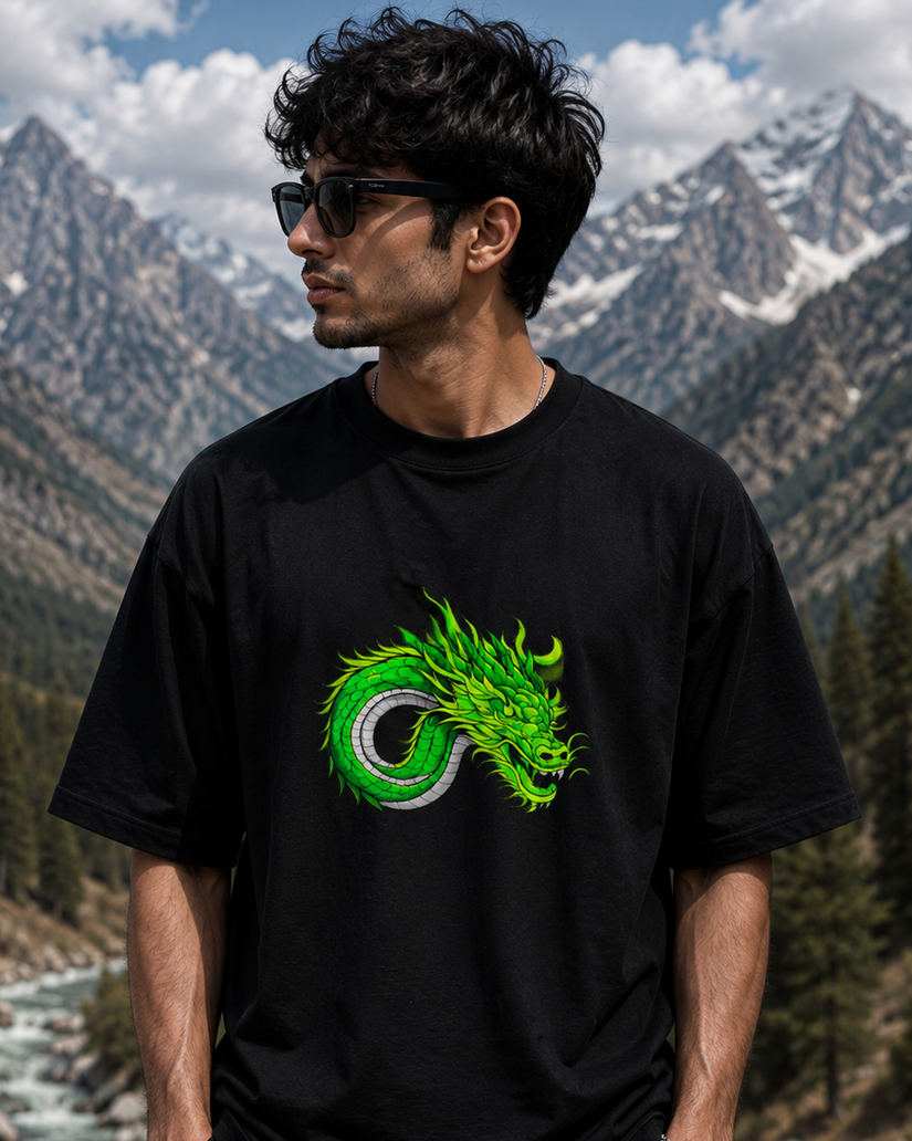 Goku Dragon Oversized T-Shirt