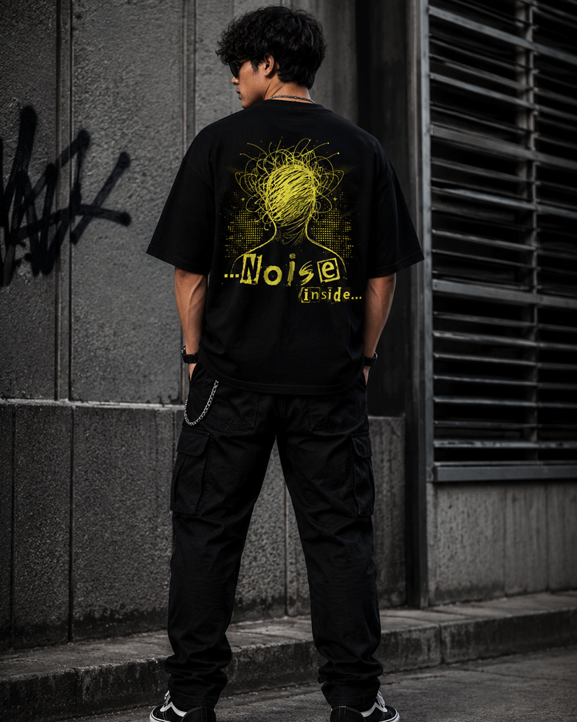 Inner Noise Oversized T-Shirt