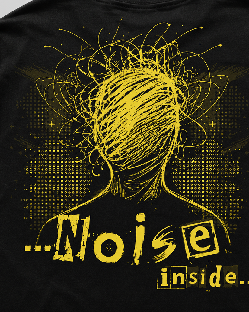 Inner Noise Oversized T-Shirt