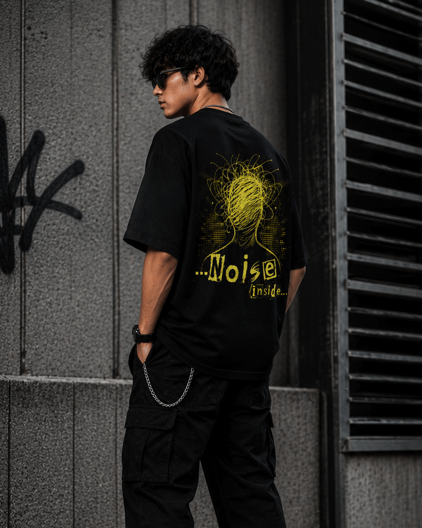 Inner Noise Oversized T-Shirt