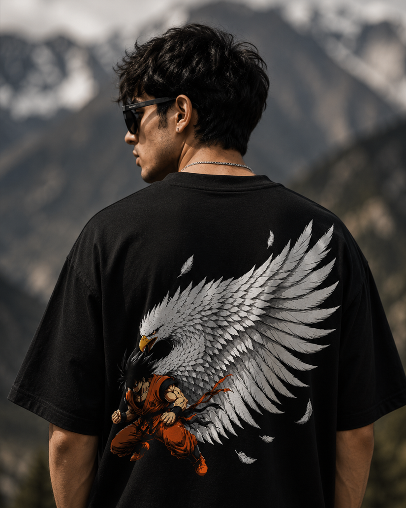 Sky Hunter Oversized Tee
