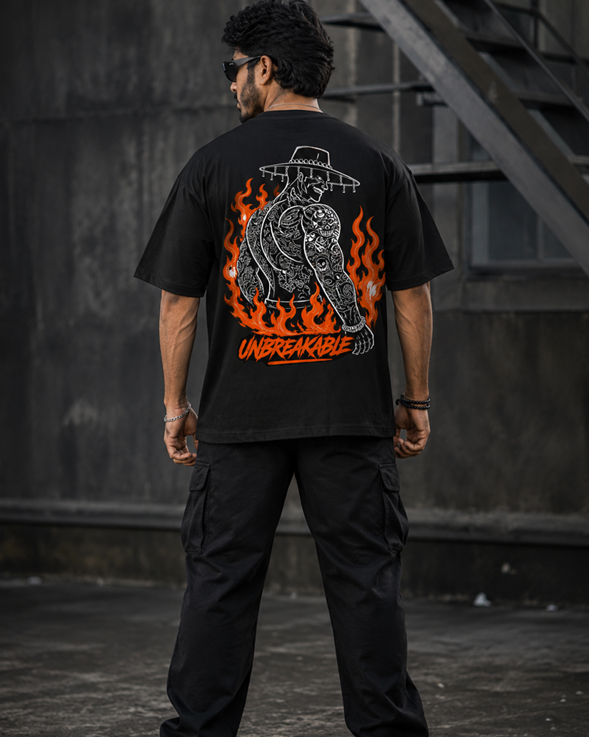 Unbreakable Warrior Oversized Tee