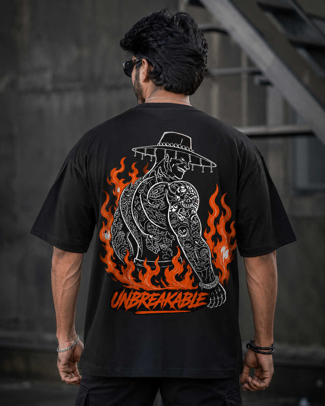 Unbreakable Warrior Oversized Tee
